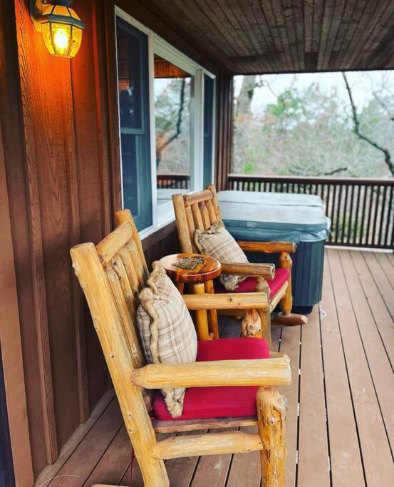 Eagle Crest Cabin, White River View With Hottub Eureka Springs Exterior foto